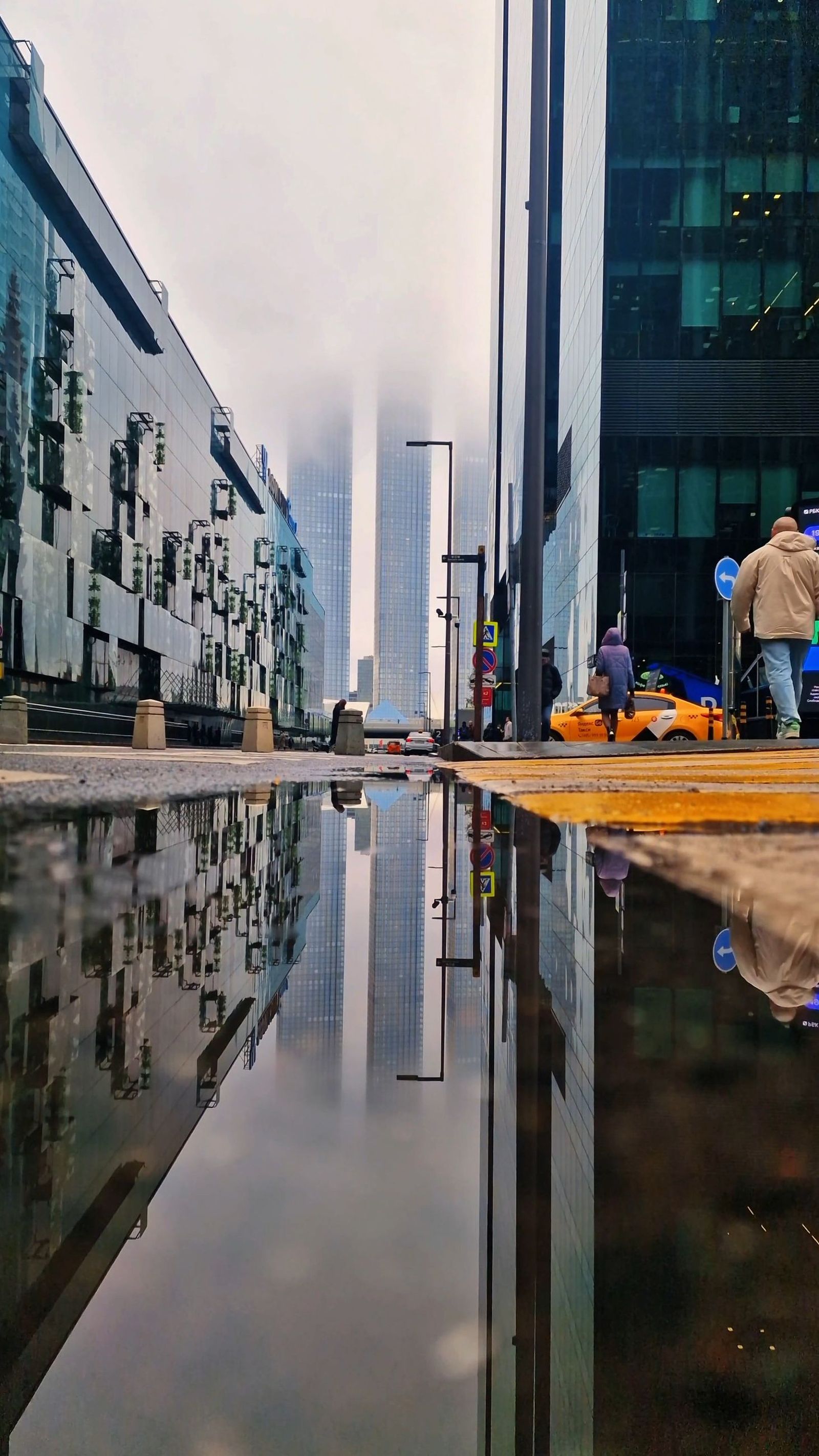 Vídeo vertical con reflejos