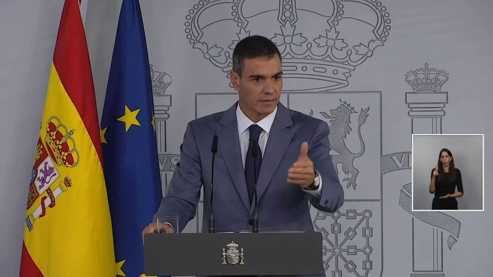 Sánchez respeta que el Constitucional ordene al Supremo amnistiar la malversación del 'procés'